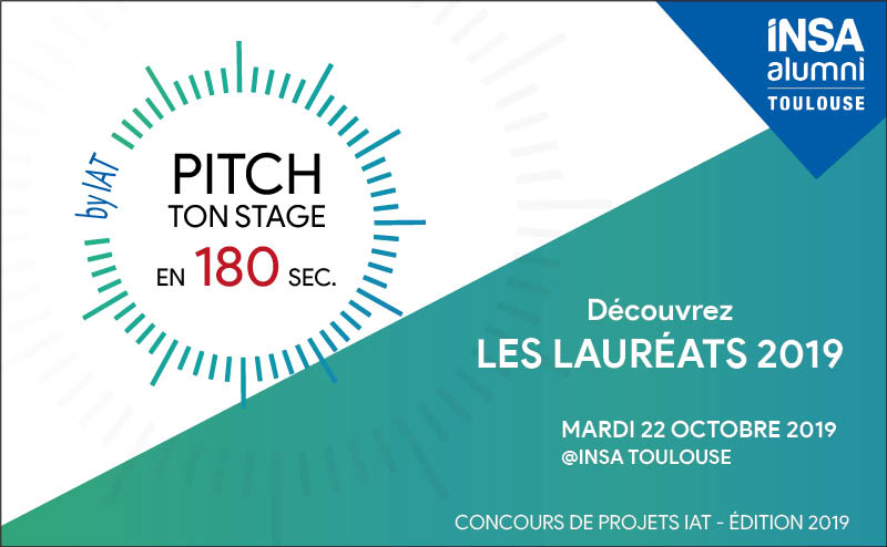 Pitch ton stage en 180 sec - Découvrez les lauréats 2019