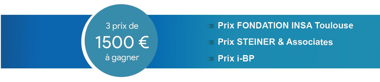 3 prix de 1 500 € à gagner