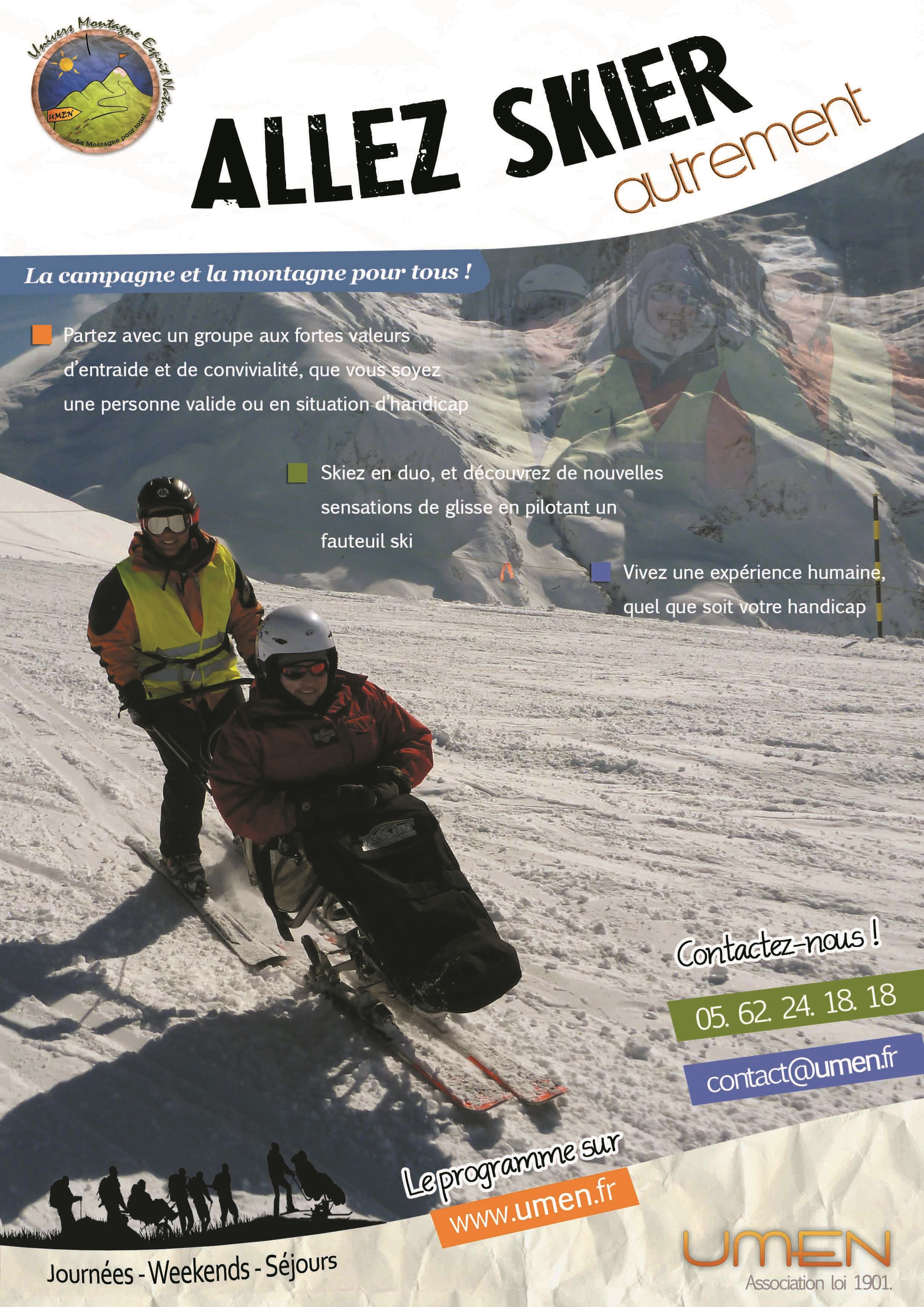 Allez skier autrement - UMEN