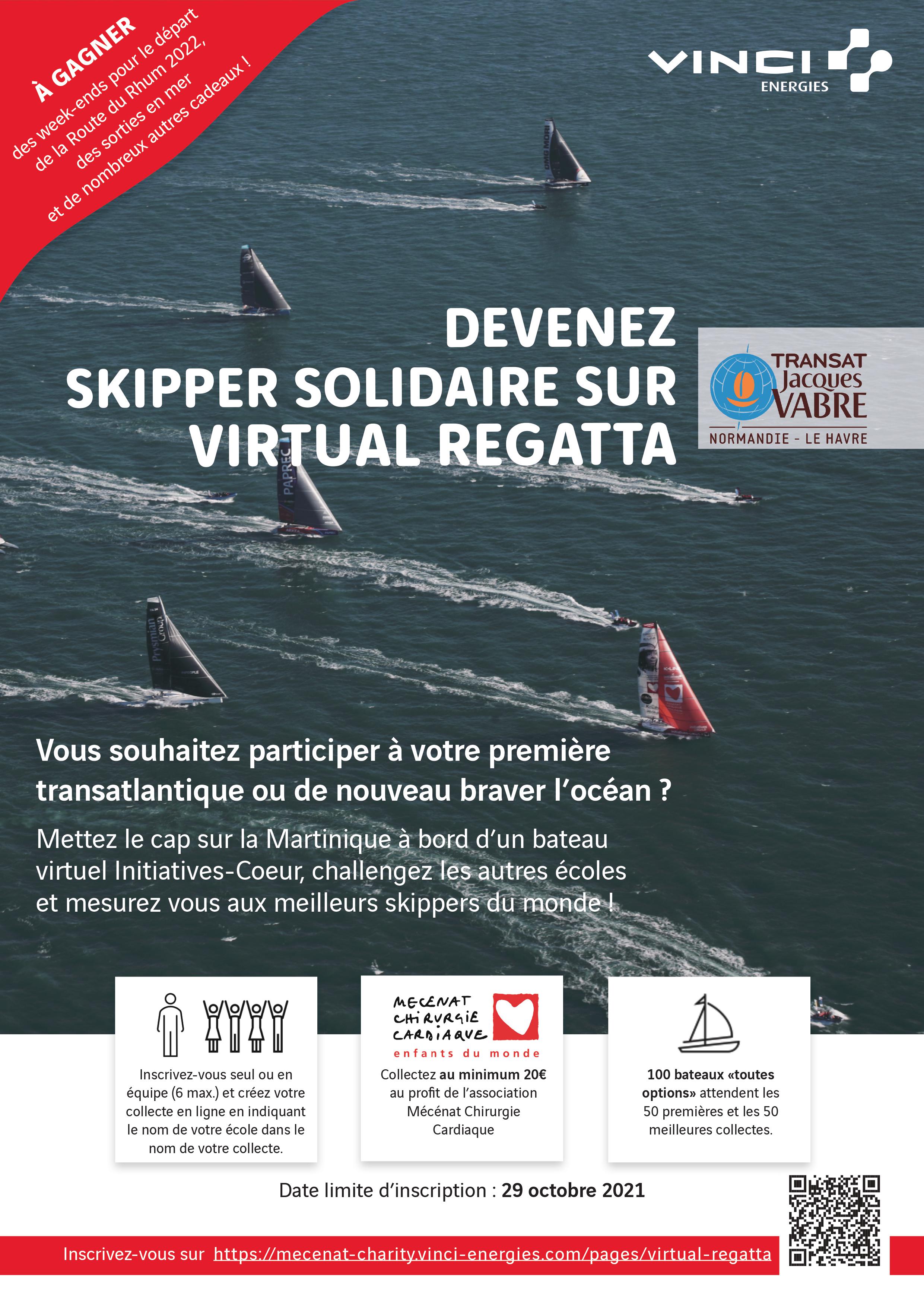 Affiche Virtual Regatta