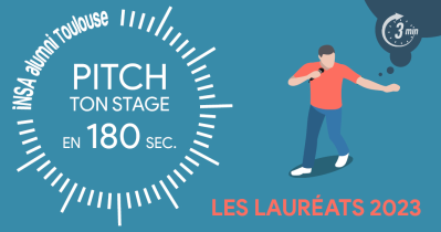 Bandeau PITCH TON STAGE EN 180 SEC., LES LAUREATS 2023